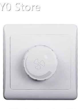 Hot Sale 86 PC Material Fan Switch Speed Controller Luxury