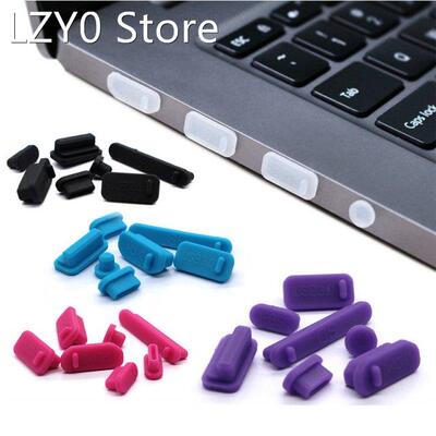 50sets Colorful Silicone Anti Dust Plug Cover Stopper Laptop