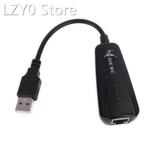 10/100Mpbs USB 2.0 to RJ45 Net Work Lan Adapter Card for Rea