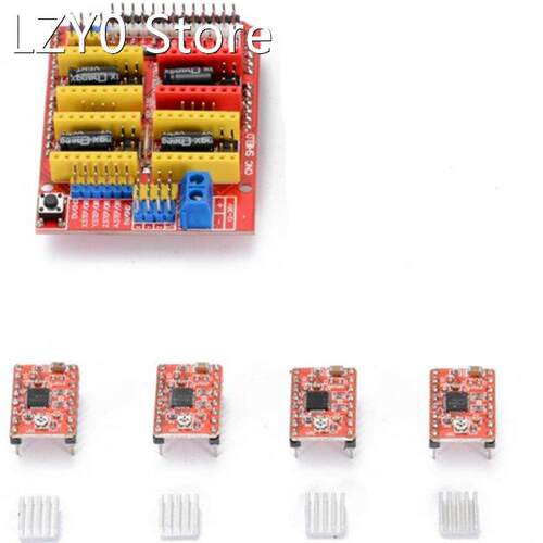 CNC shield v3 engraving machine / 3D Printer / + 4pcs A4988
