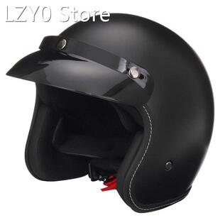 M/L/XL/XXL Universal Motorcycle Motorbike Helmet Half Face W