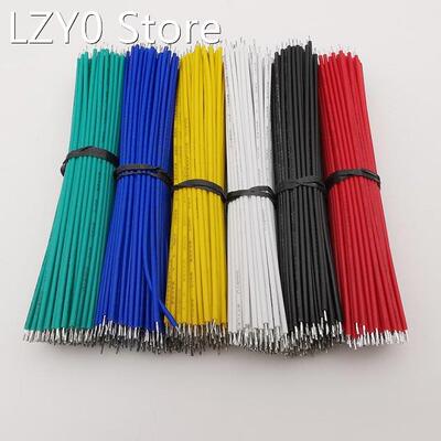 100Pcs Tin-Plated Breadboard Jumper Wires PCB Solder Cable 2