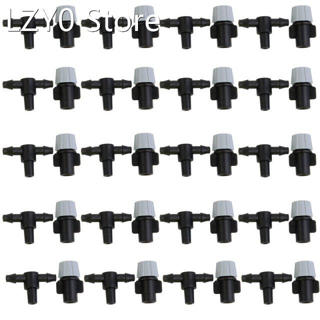 20pcs Set Sprinkler Heads Nozzle Tee Joints For Misting Wate