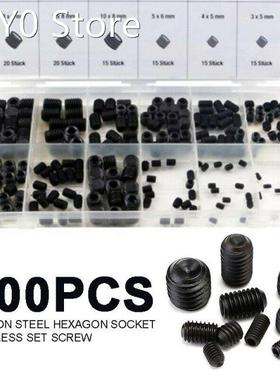 200pcs Headless Set Grub Screw Hardware Accessories M3-M10 B
