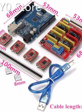 New Arrival V3.0 Engraver CNC Shield+Board+A4988 Stepper Mot