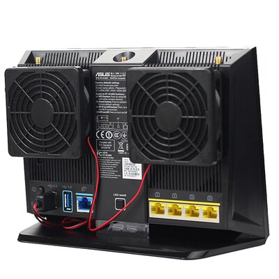 ASUS RT-AC68U ac86u ac1900P Radiator Router Cooling Fan USB