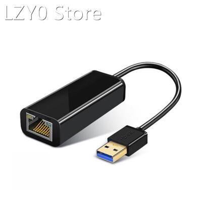 USB 3.0 Ethernet Adapter USB 3.0 2.0 Network Card To USB RJ4