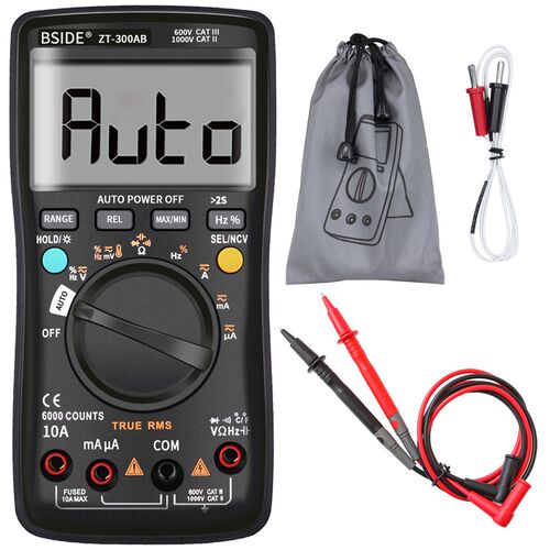 ZT300AB Multimeter Auto/Manual Range Digital Universal Meter