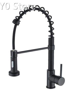 Kitchen Faucet 360 Rotation With Pull Down Sprayer Commercia