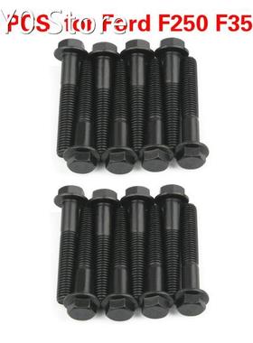 16 PCS Exhaust Manifold Powerstroke Alloy Steel Hex Socket