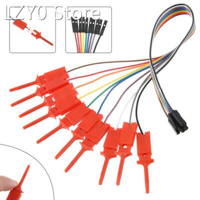 10pcs Replacement Logic Analyzer Cable Gripper Test Probe El