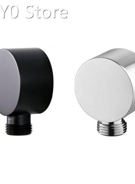 Wall Supply Elbow,Brass Round Wall Mount Shower Hose Connect