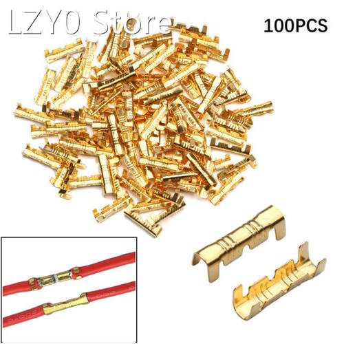 100pcs U Shaped Terminal Cold Insert Connector Small Teeth F