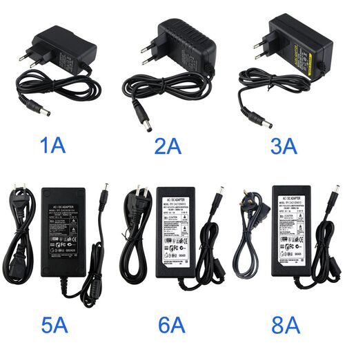 DC12V 1/2/3/5/6/8A Switch Power Supply Adapter For LED Stri