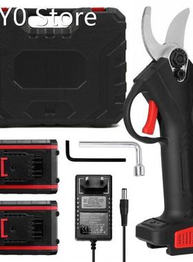 21V Electric Pruning Shears Rechargeable 1200mAh Lithium Bat