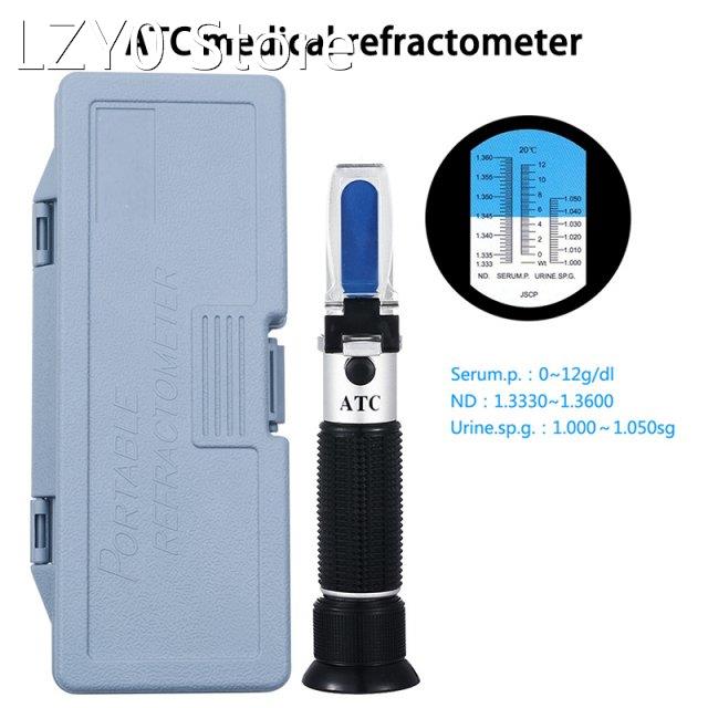 Medical Refractometer Protein Serum Urine Specific Gravity 0