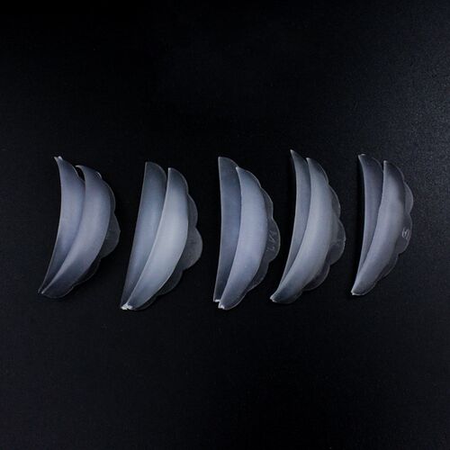 5 Pairs Silicone Eyelash Perming Curlers Curl Lash Lift Rods