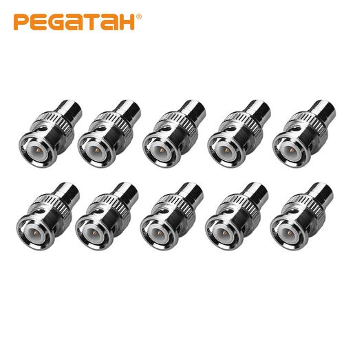Videcam Security Camera BNC Connector JR B9 to RCA Plug Jac