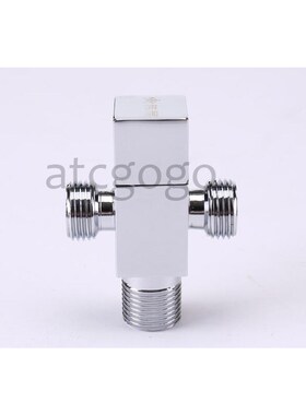 One inlet and two outlets, double outlet water, all copper