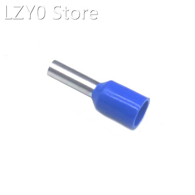 100 pcs/lot VE2508 PVC Cold Pressing Female Pin Tubular Spli