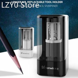 Black Professional Electric Sharpener Pencil Electric Heavy