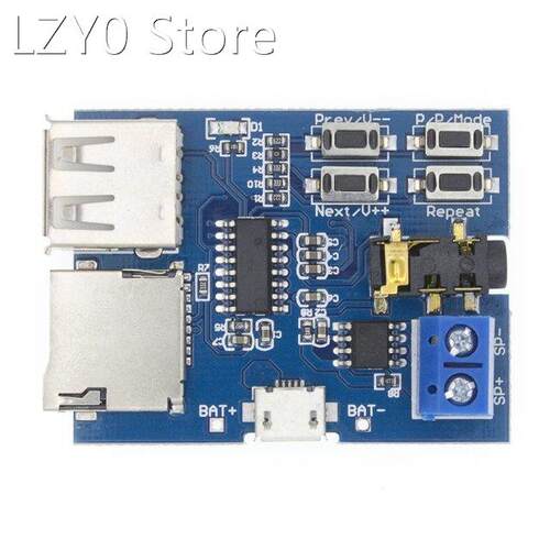 TENSTAR ROBOT TF card U disk MP3 Format decoder board module