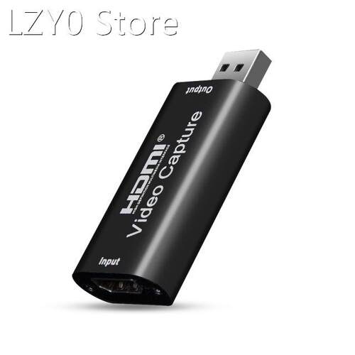 USB 2.0 Video Capture Card 4K HDMI-compatible Video Grabber