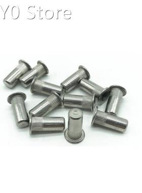 50pcs Stainless Steel Rivet Nut Sealed Insert Nut Blind Rive