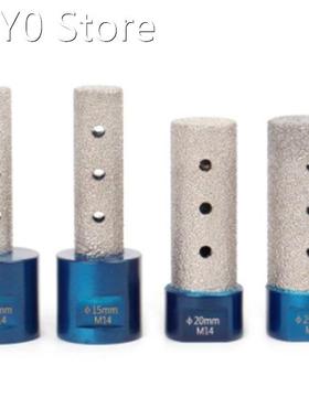 10/15/20/25mm M14 Thread Vacuum Brazed Diamond Finger Bit Mi