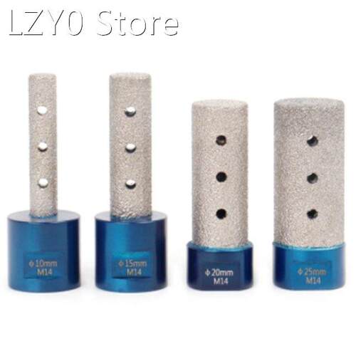 10/15/20/25mm M14 Thread Vacuum Brazed Diamond Finger Bit Mi