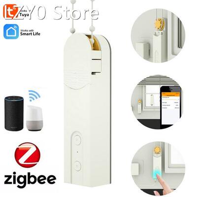Tuya WiFi ZigBee Smart Motorized Chain Roller Blinds Drive M