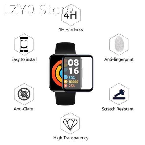 Dustproof TPU Protective Film Compatible with Redmi Watch 2