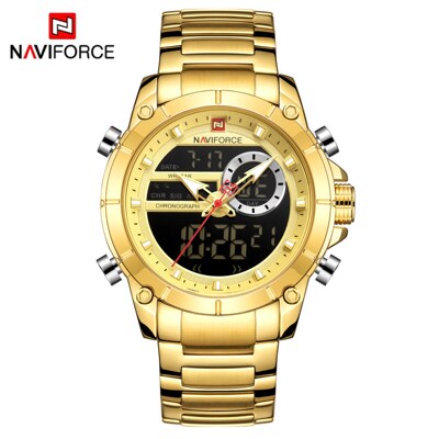 Men Watch Top Brand Luxury NAVIFORCE Analog Digital Watches