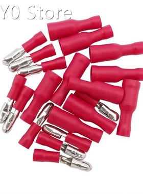 20/50Pairs Insulated Bullet Male Female Crimp Terminals Elec