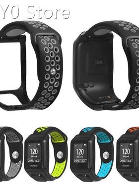 Replacement Breathable Bracelet Watch Strap Silicone Wrist B