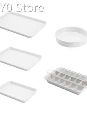 Baking Pan Cake Mold White Baking Pans Rectangular Cookie Ro