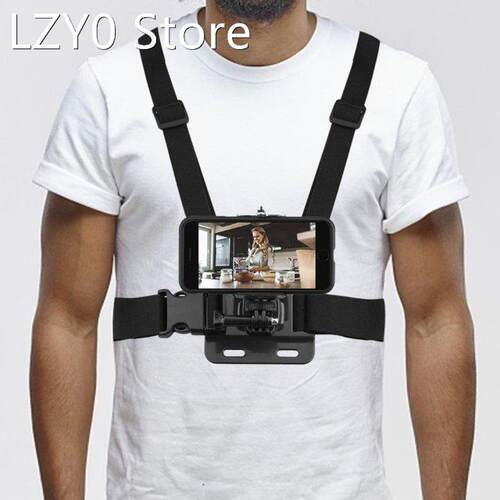 Adjustable Mobile Phone Chest Clip Holder Vlog Photo Smartph