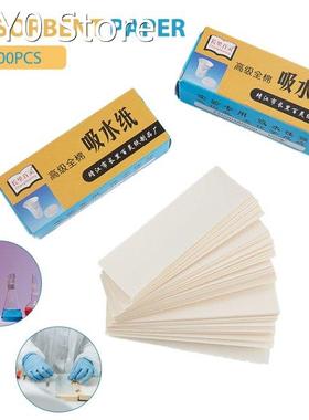 100pcs/pack Cotton Absorbent Paper Dust Cleaning Paper Exper