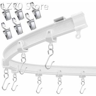 Flexible Bendable Ceiling Curtain Track, Ceiling Mount for C