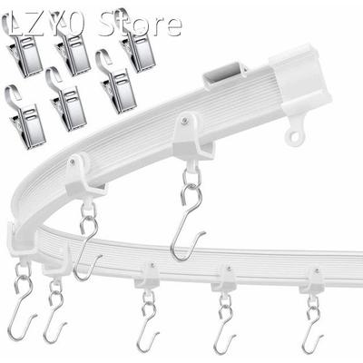Flexible Bendable Ceiling Curtain Track, Ceiling Mount for C