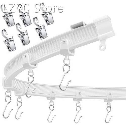 Flexible Bendable Ceiling Curtain Track, Ceiling Mount for C