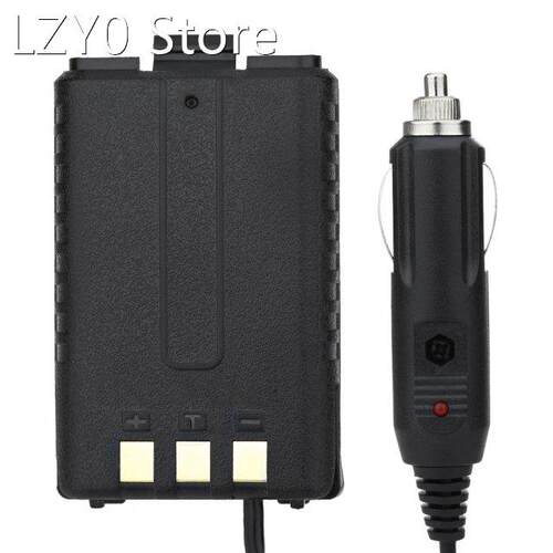 12V Car Charger For Baofeng Dual Band Radio UV5R 5RA 5RE Wal