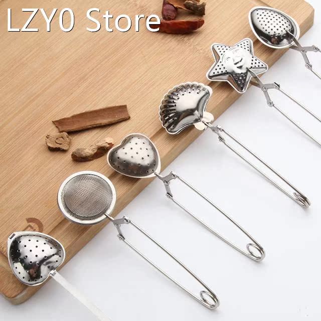 Stainless Steel Tea Infuser Mesh Tea Strainer Handle Tea Bal