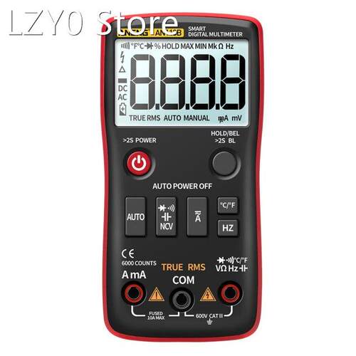 AN113B Digital Multimeter Multimetro Tester Professional Tru