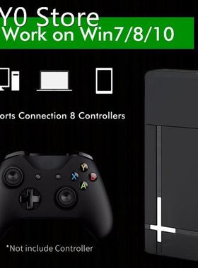 USB Gamepad Controller Adapter Laptops Joystick Wireless Rec