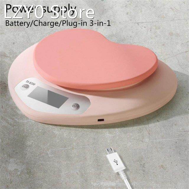 Portable Digital Kitchen Scale LCD Monitor Auto Zero Auto Po