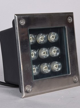 IP65 Waterproof Square 4W AC85-265V DC12V LED Outdoor Ground