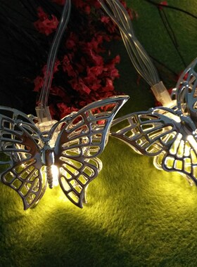 Butterfly Garden Rope String Lights Wedding Twinkle Fairy L