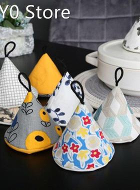 Anti-scalding Gloves Creative Fabric Triangle Handle Grab Ca
