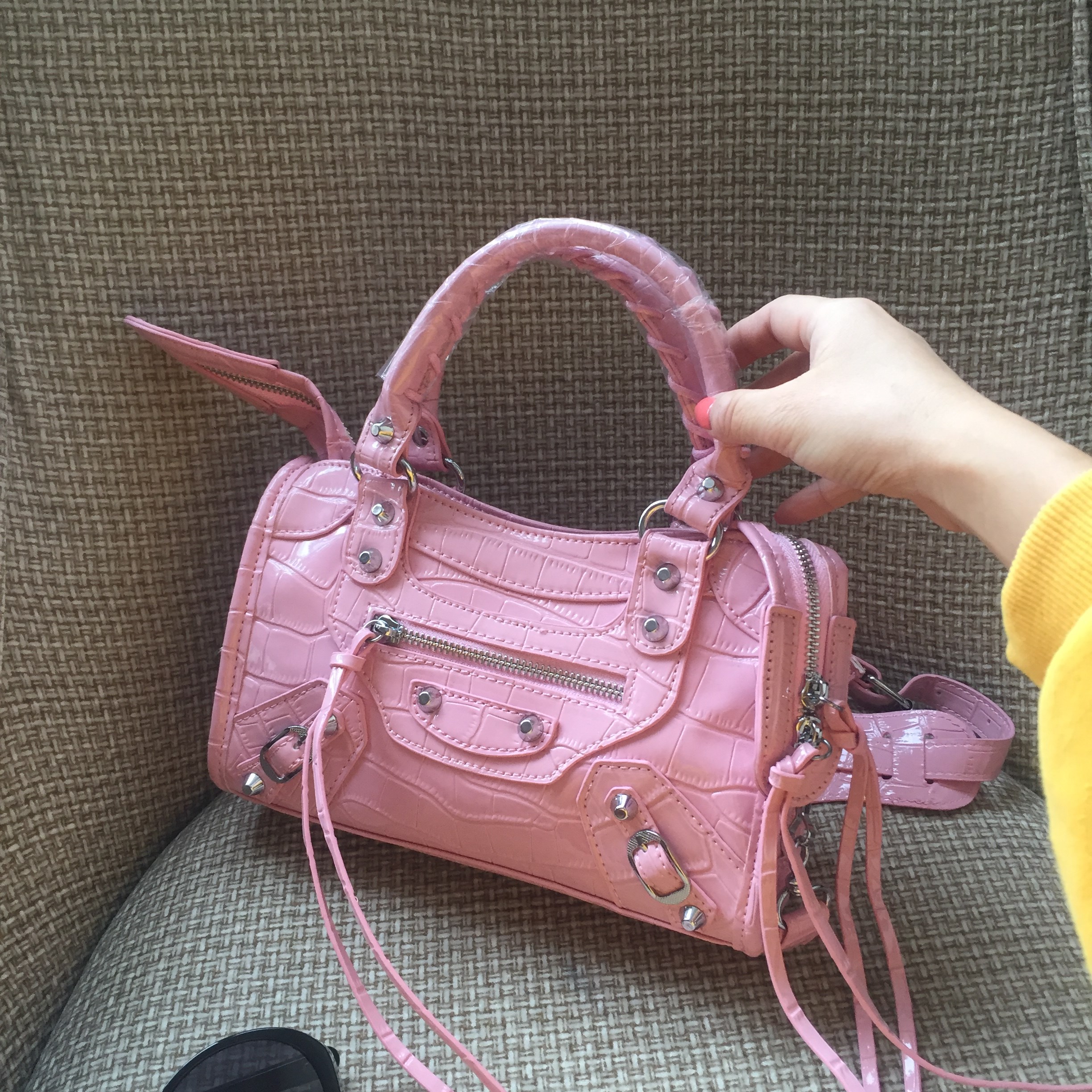 2020 Paris Motorcycle Studs Tassels Graffiti Totes Motorcyc